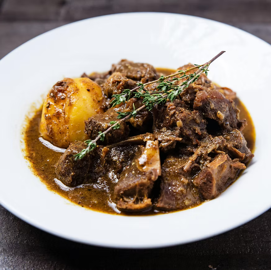 Caribbean curry goat